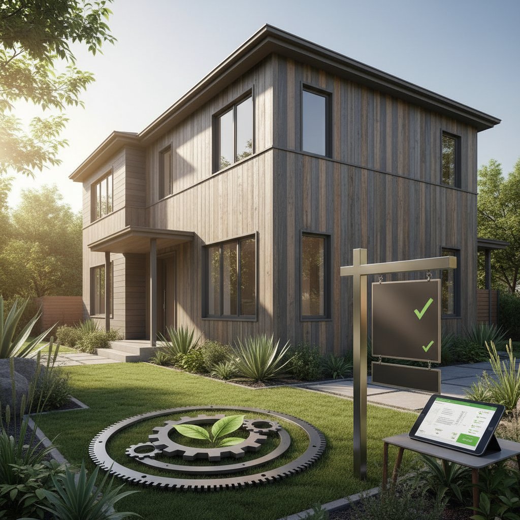 Recycled Material Siding photo